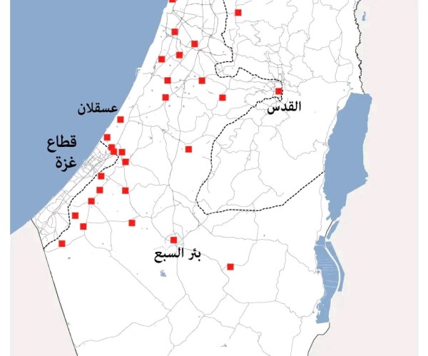 موقع مدينة عسقلان على الخريطة أين تقع مدينة عسقلان الموقع الجغرافي لمدينة عسقلان