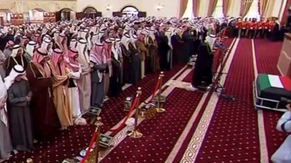مراسم تشيع جنازة امير الكويت الشيخ نواف الاحمد الجابر الصباح